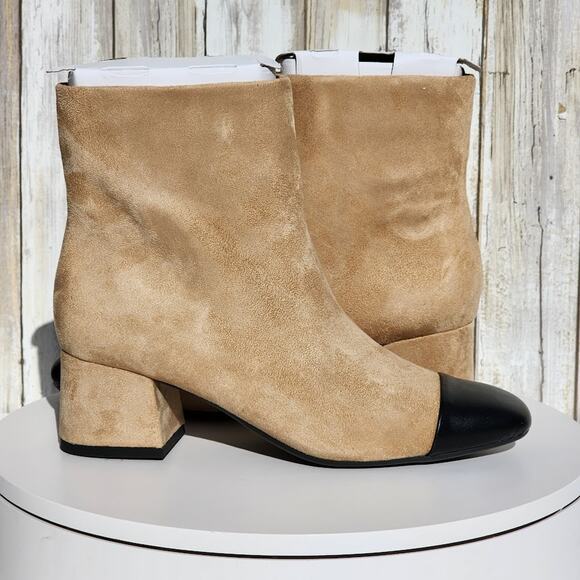 NEW - On 34th Janette Cap-Toe Booties - Size 8.5 M - Picture 3 of 10